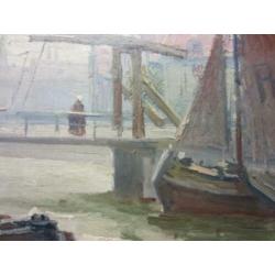 =Oskar Koch 1886-1914===vismarkt in een Hollandse stad===