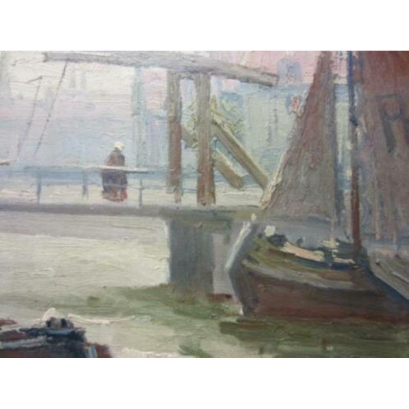 =Oskar Koch 1886-1914===vismarkt in een Hollandse stad===
