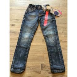 Nieuw jeans spijkerbroek Vingino meisje merk studs 110
