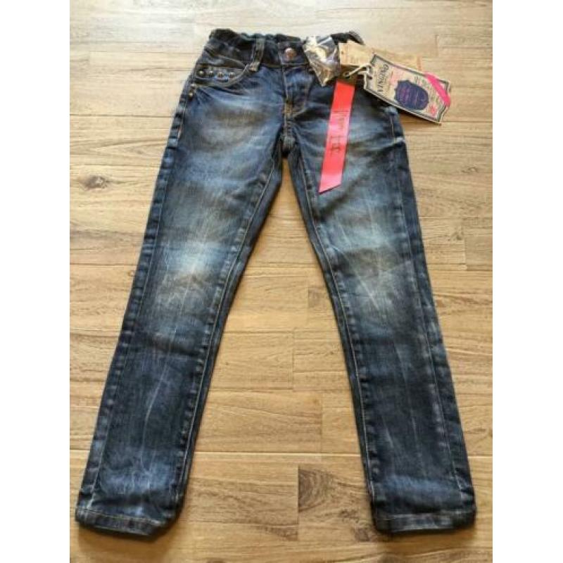 Nieuw jeans spijkerbroek Vingino meisje merk studs 110