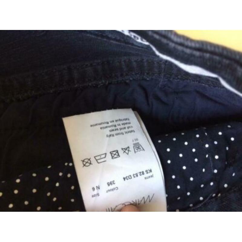Marccain Marc cain donkerblauwe jeans mt 42/44 (n6)