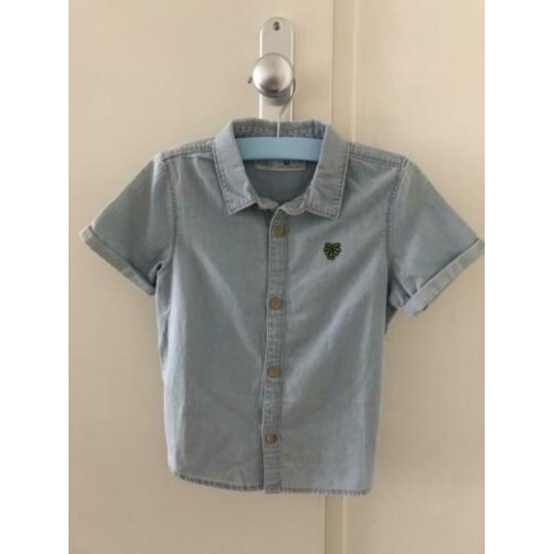 Blouse Zara jongen spijker nieuw maat 98