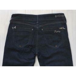 REPLAY stoer ZGAN donkerblauw spijkerbroek merk details W29