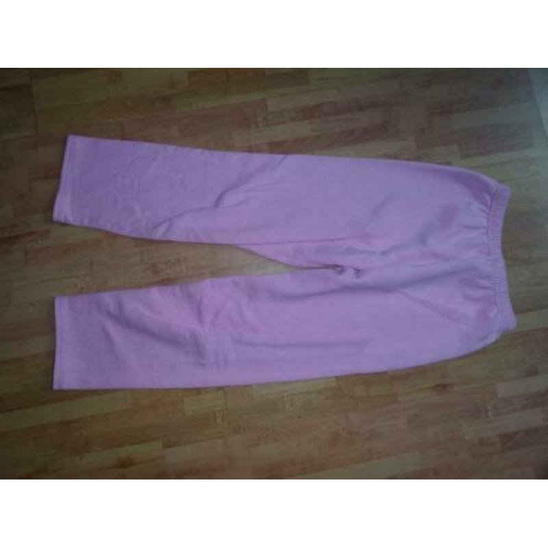 l. roze joggingbroek mt 146,152