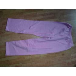 l. roze joggingbroek mt 146,152