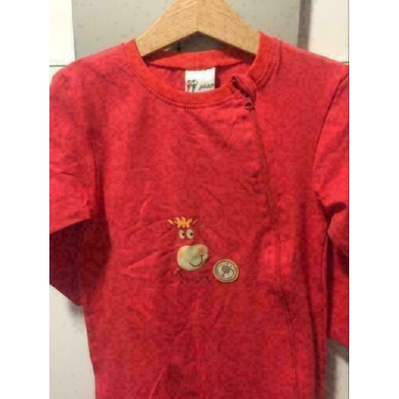 Rood baby boxpakje,maat: 92