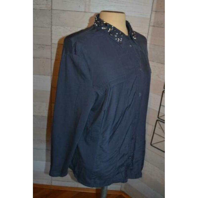 gerry weber blouse tuniek in maat xl - kraagje kan eraf- z59