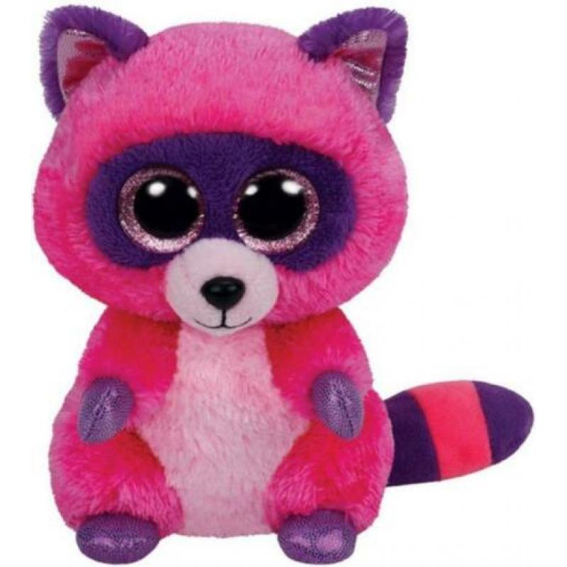 Wasbeer Ty Beanie knuffel Roxy 24 cm