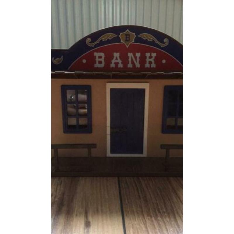 Te koop playmobil bank en gevangenis in 1 in zeer goede staa