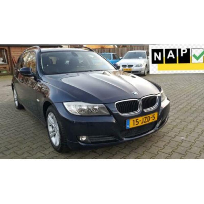 BMW 3-Serie 1.6 I 316 90KW Touring 2009 Blauw