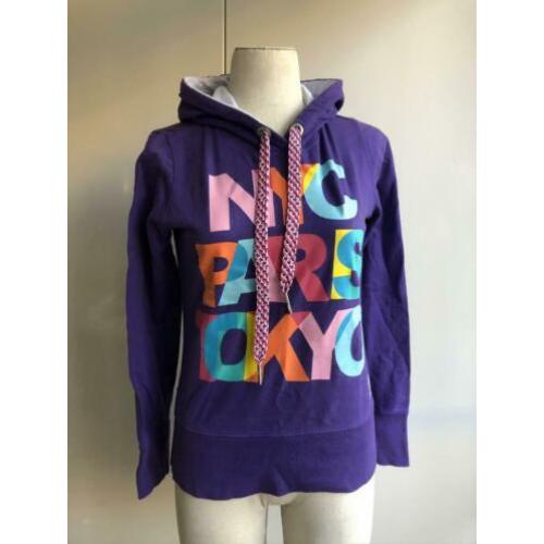 April evil trui sweater paars capuchon maat s.