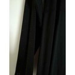 Te Koop: PLUS BASICS Jurk, mt 48. Zwart. (J-365).