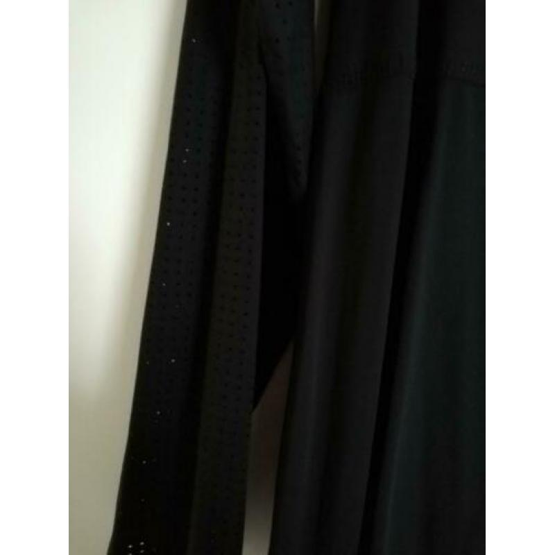 Te Koop: PLUS BASICS Jurk, mt 48. Zwart. (J-365).