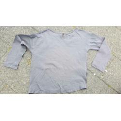 Grijs antraciet top maat 122/128 limited bij name-