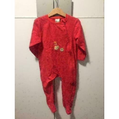 Rood baby boxpakje,maat: 92