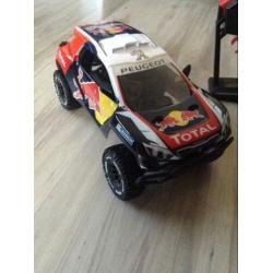 Nikko Peugeot 2008 dkr elite red bull nieuw