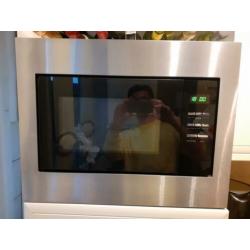 Inbouw magnetron met gril