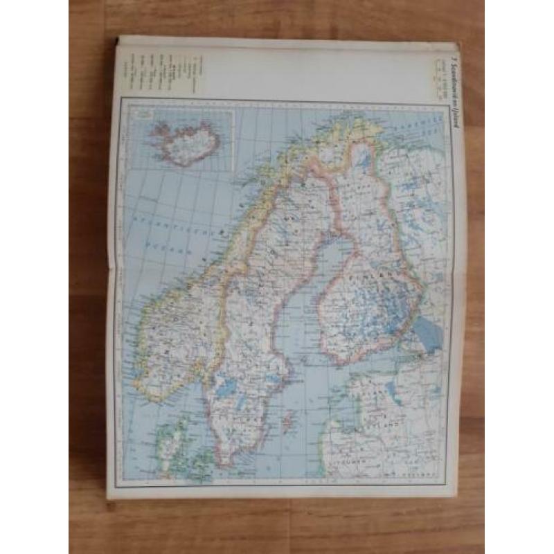Elsevier wereldatlas 1960