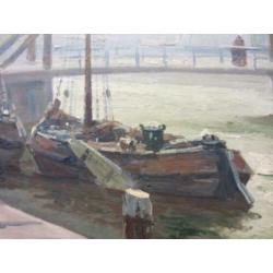 =Oskar Koch 1886-1914===vismarkt in een Hollandse stad===