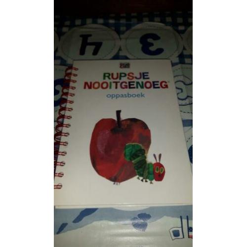 Rupsje Nooitgenoeg oppas boek Nieuw