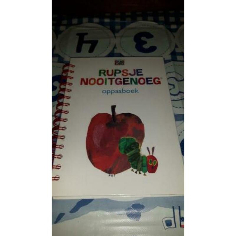 Rupsje Nooitgenoeg oppas boek Nieuw