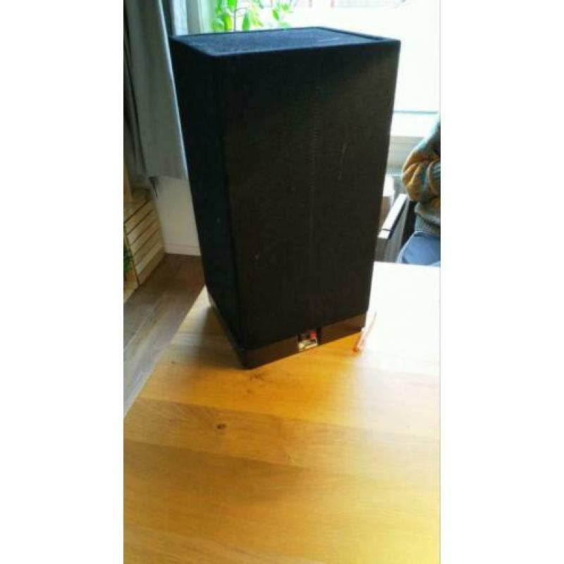 Twee KEF speakers, boxen, vintage luidsprekers, Geluidsboxen