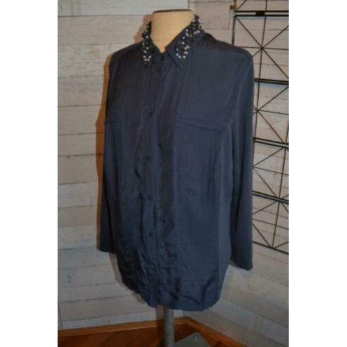 gerry weber blouse tuniek in maat xl - kraagje kan eraf- z59