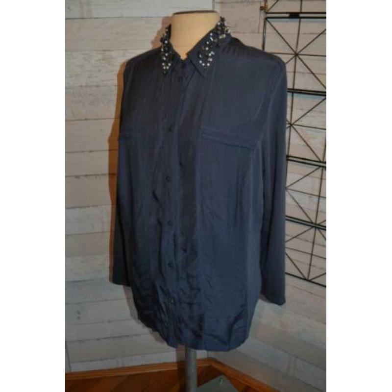 gerry weber blouse tuniek in maat xl - kraagje kan eraf- z59