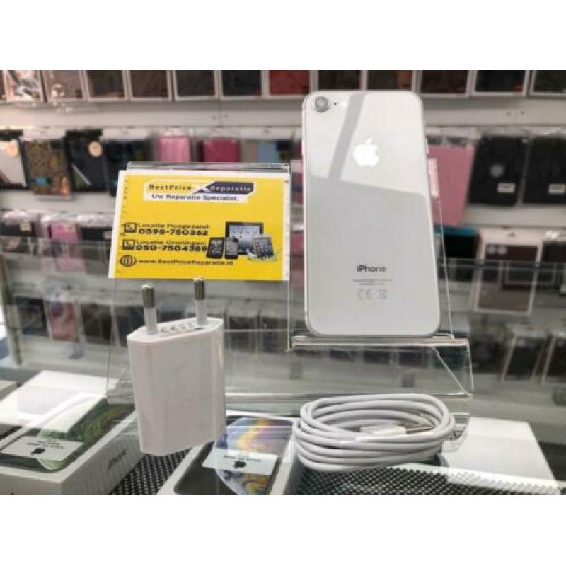 iPhone 8 64GB Wit Z.G.A.N Marge €350
