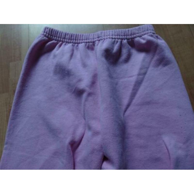 l. roze joggingbroek mt 146,152