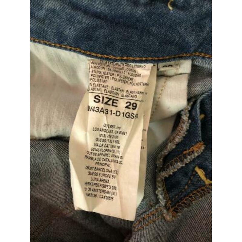 Mooie Guess skinny jeans mt 29