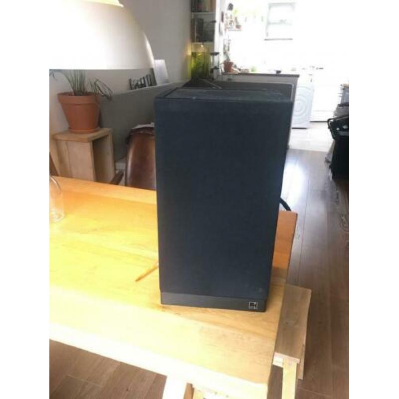 Twee KEF speakers, boxen, vintage luidsprekers, Geluidsboxen