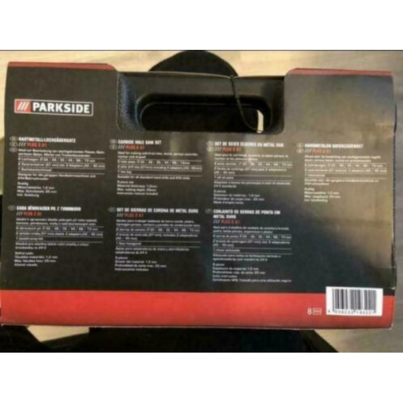 parkside hartmetall lochsägensatz 6 delig