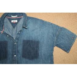 Super leuk spijker jurkje / tuniek van Tommy Hilfiger, mt S