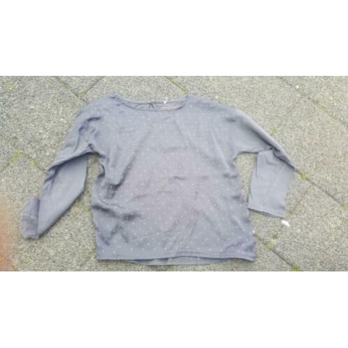Grijs antraciet top maat 122/128 limited bij name-
