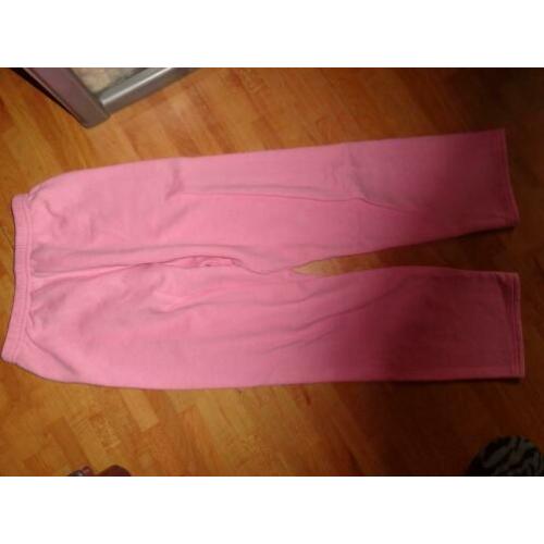 l. roze joggingbroek mt 146,152
