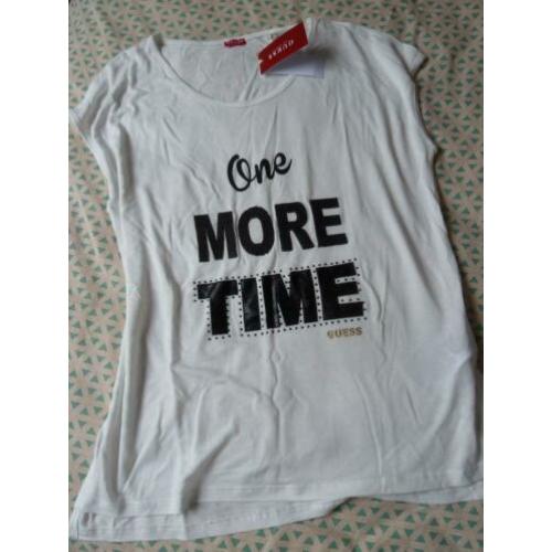 Guess t-shirt "One More Time", nieuw met tag / Luxeriös