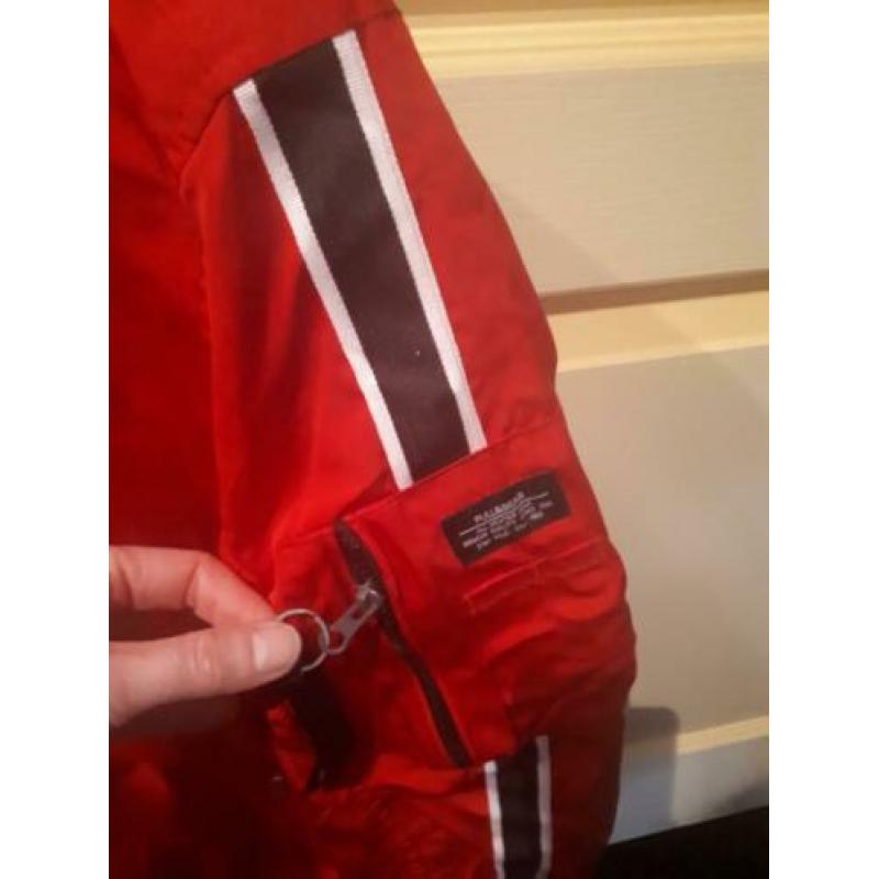 Roob bomberjack van de pull and bear maat s