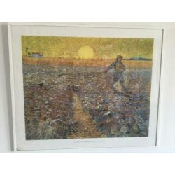 2 mooi lijsten, Reproductie van Gogh.