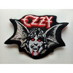 Ozzy Osbourne vrij zeldzame shaped vintage 80's patch 43