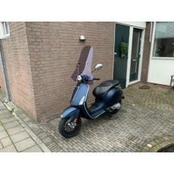 Vespa sprint opaco blauw mat blauw snor 25Km