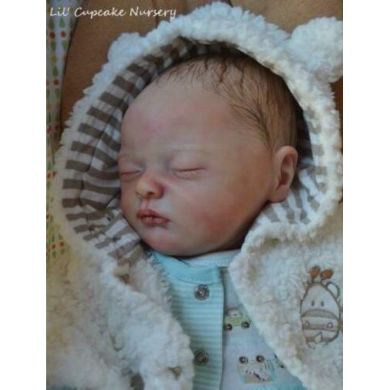 Onbeschilderde reborn KIT Bailey van Natalie Scholl
