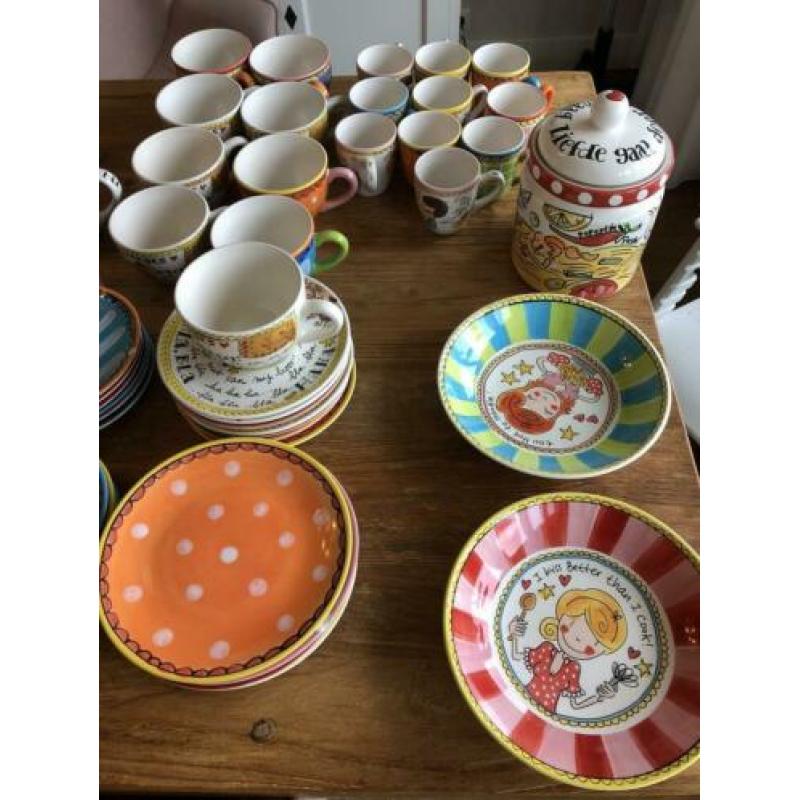 Blond Amsterdam servies compleet pakket