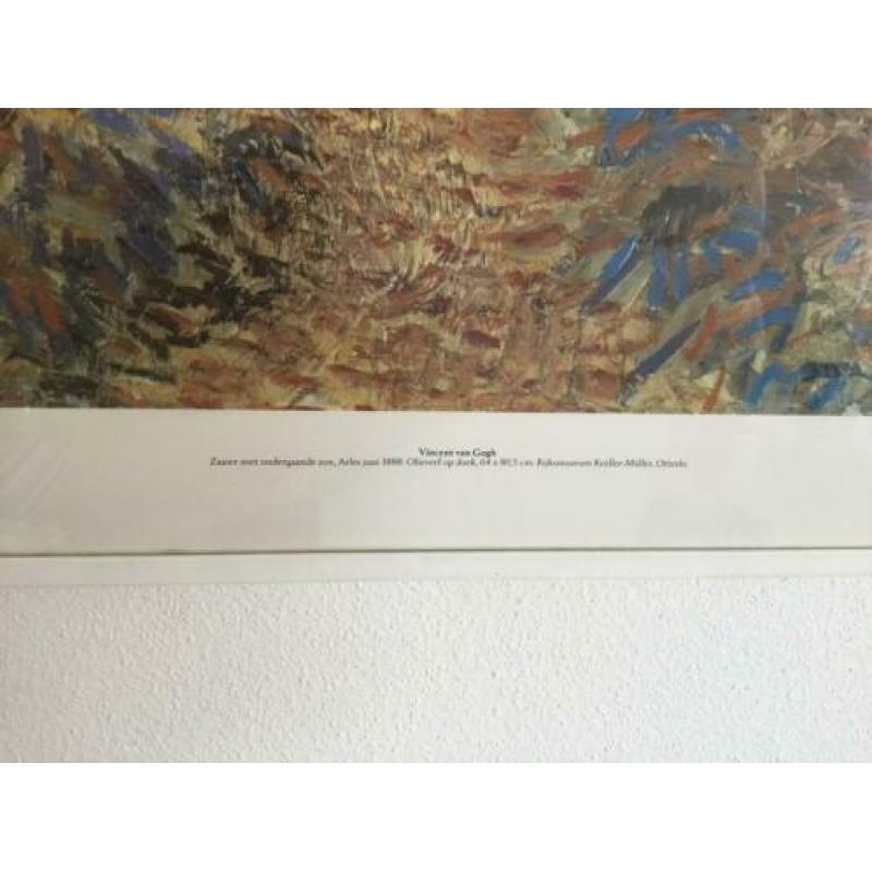 2 mooi lijsten, Reproductie van Gogh.