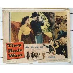 Filmposter vintage jaren 50
