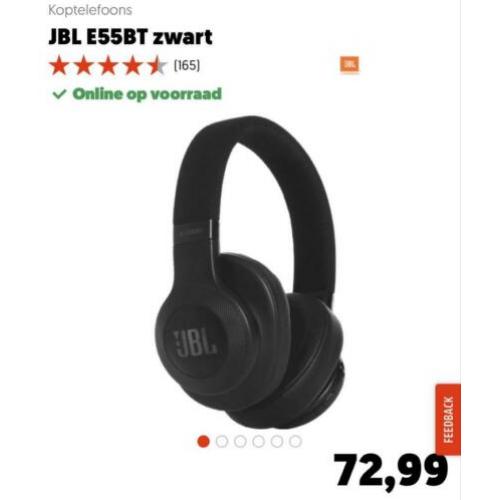 Jbl koptelefoon E55BT