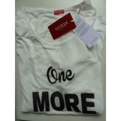 Guess t-shirt "One More Time", nieuw met tag / Luxeriös