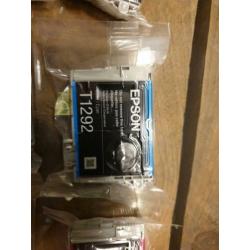 Inktcartridge 8 stuks epson T1291 T1292 T1293 T1294
