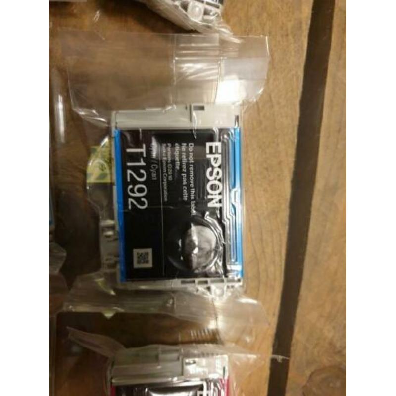 Inktcartridge 8 stuks epson T1291 T1292 T1293 T1294