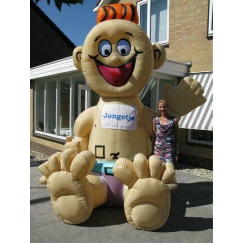 Super opblaas Baby XL te huur Hattem/Zwolle